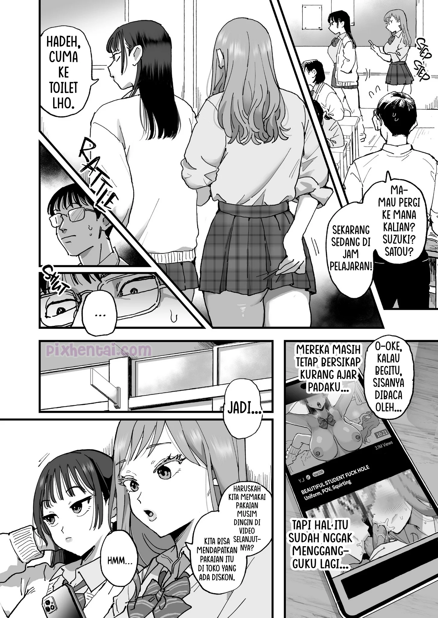 Komik hentai xxx manga sex bokep Satou to Suzuki 41